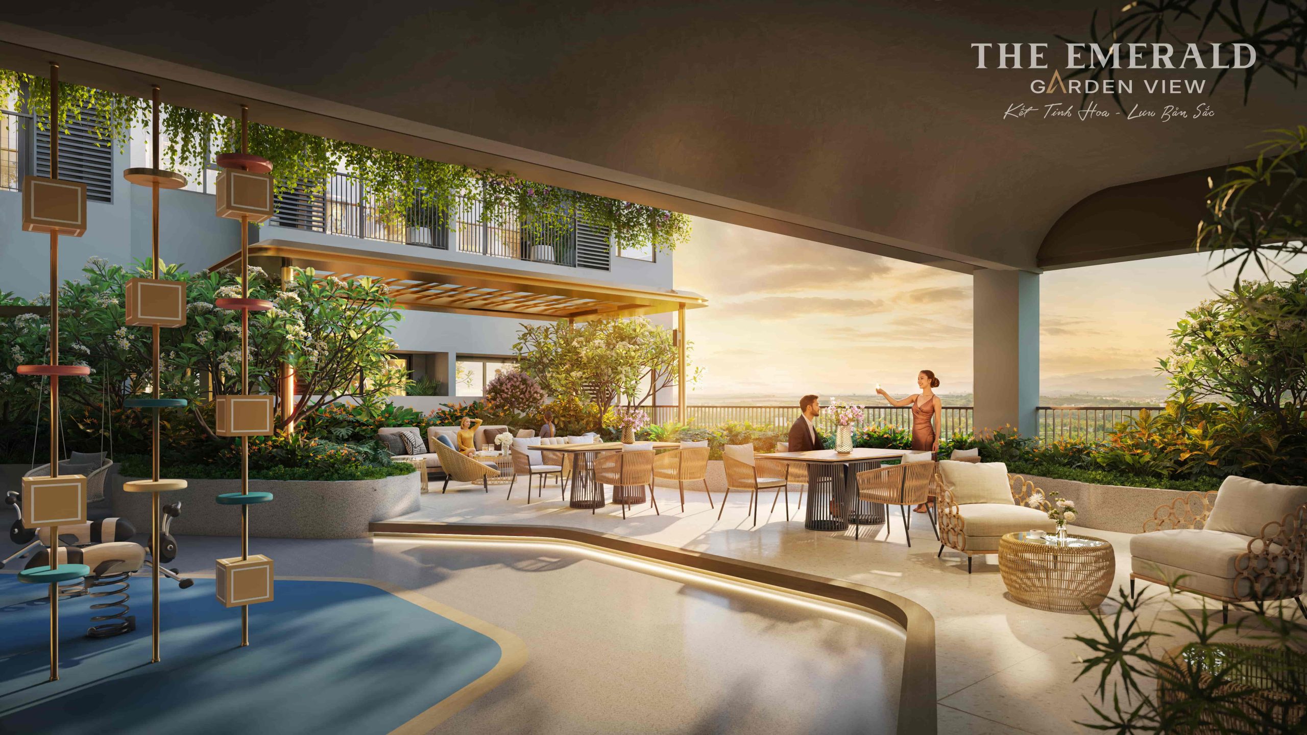 Tiện ích Outdoor ở The Emerald Garden View (4)